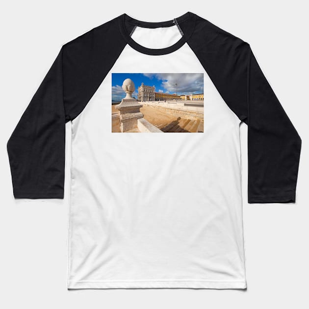 Terreiro do paço I Baseball T-Shirt by terezadelpilar